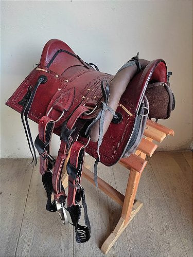 Arreio Cutiano De Cabeça Ideal Para Cavalgada e Serviço Completo