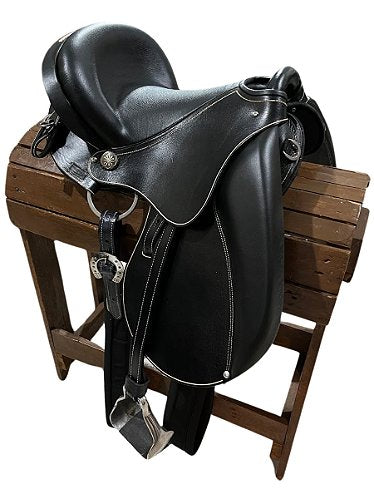 Sela Mangalarga Fernandinho Luxo Completa Personalizada - Marrom