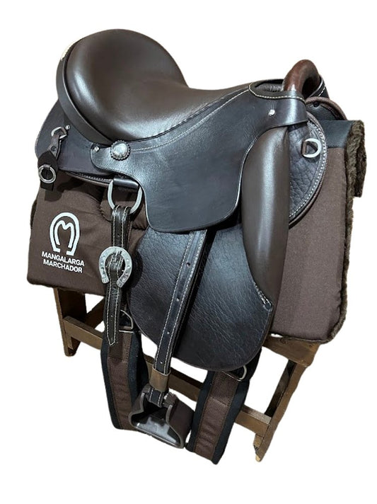 Sela Australiana Mangalarga Elite Completa - Marrom